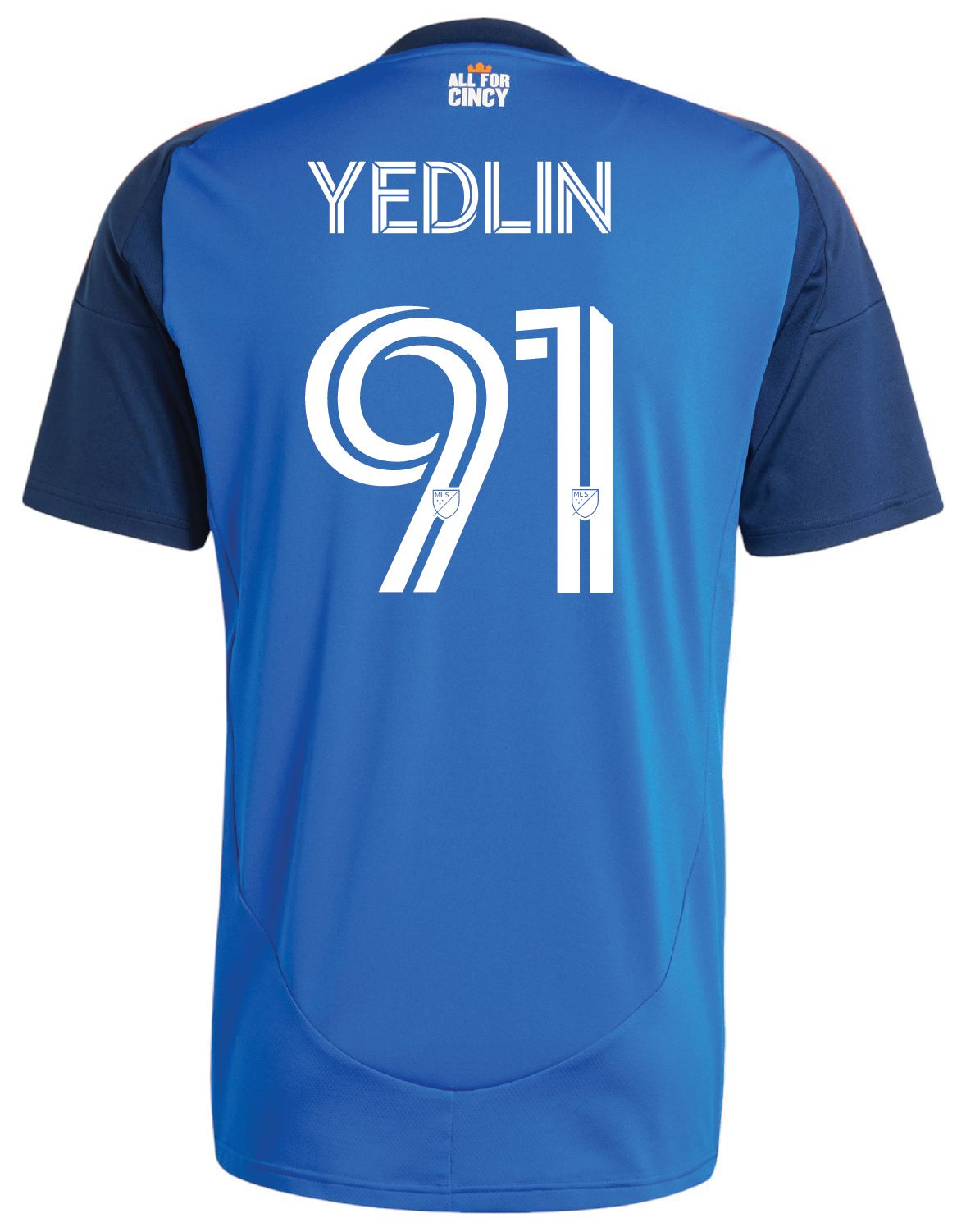 adidas Adult FC Cincinnati Deandre Yedlin #91 2025 Primary Replica Jersey product image