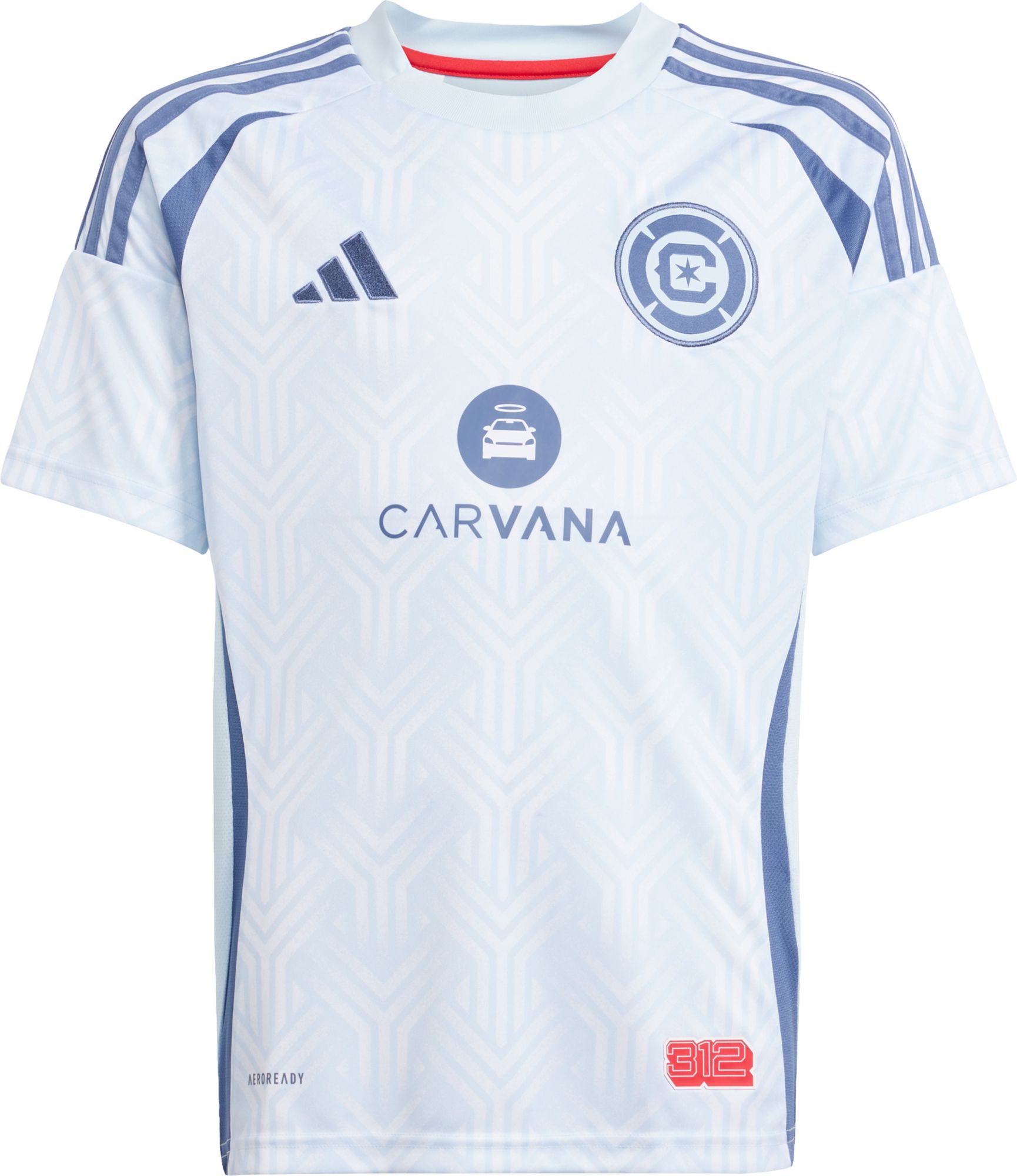 adidas Youth Chicago Fire 2025 Secondary Replica "The Municipal Kit" Jersey product image