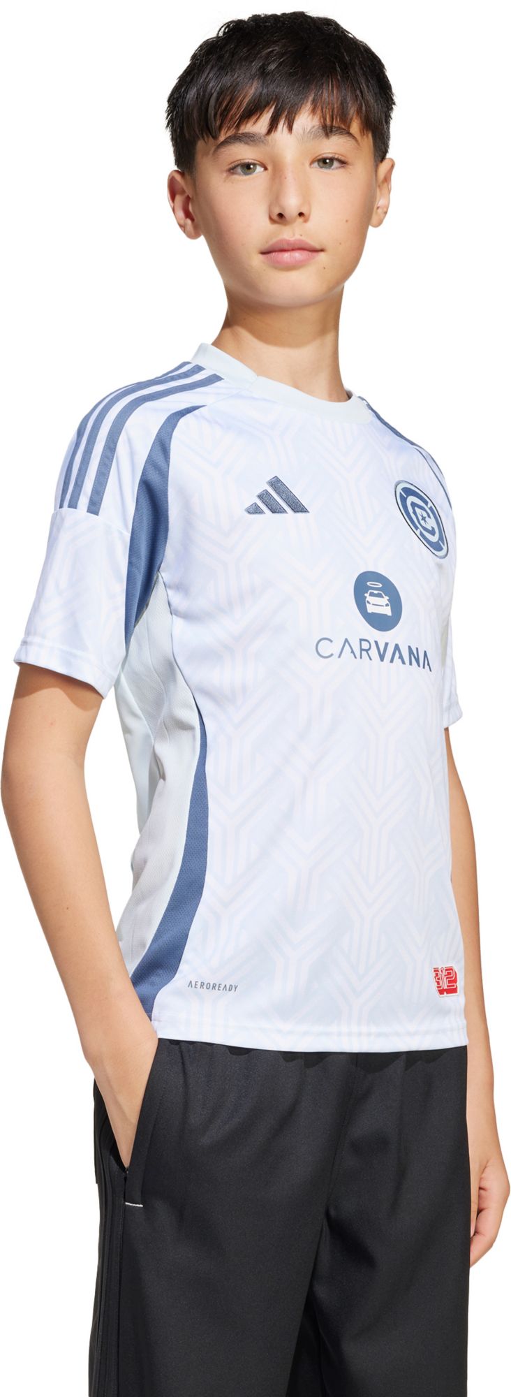 adidas Youth Chicago Fire 2025 Secondary Replica "The Municipal Kit" Jersey product image
