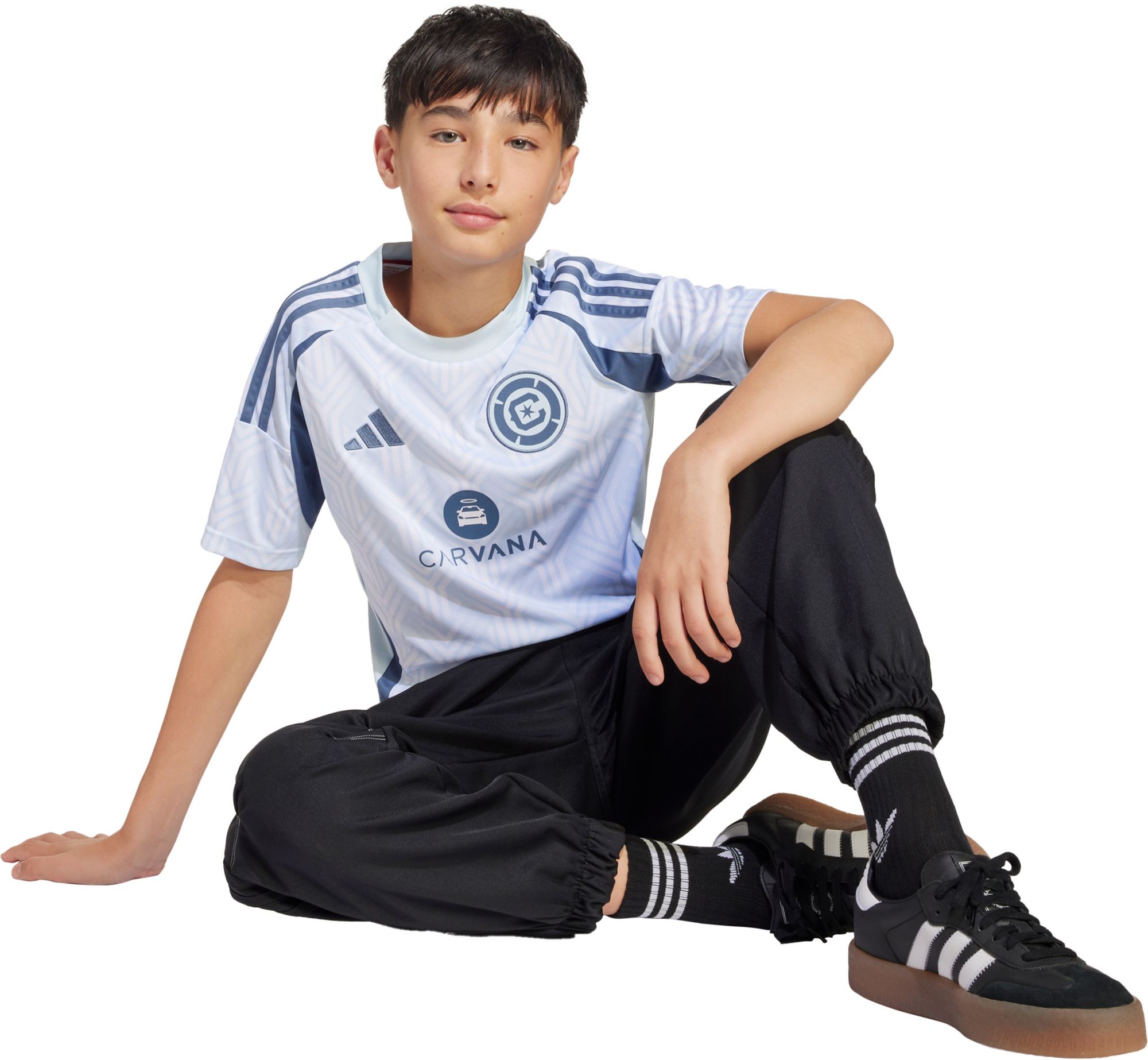 adidas Youth Chicago Fire 2025 Secondary Replica "The Municipal Kit" Jersey product image