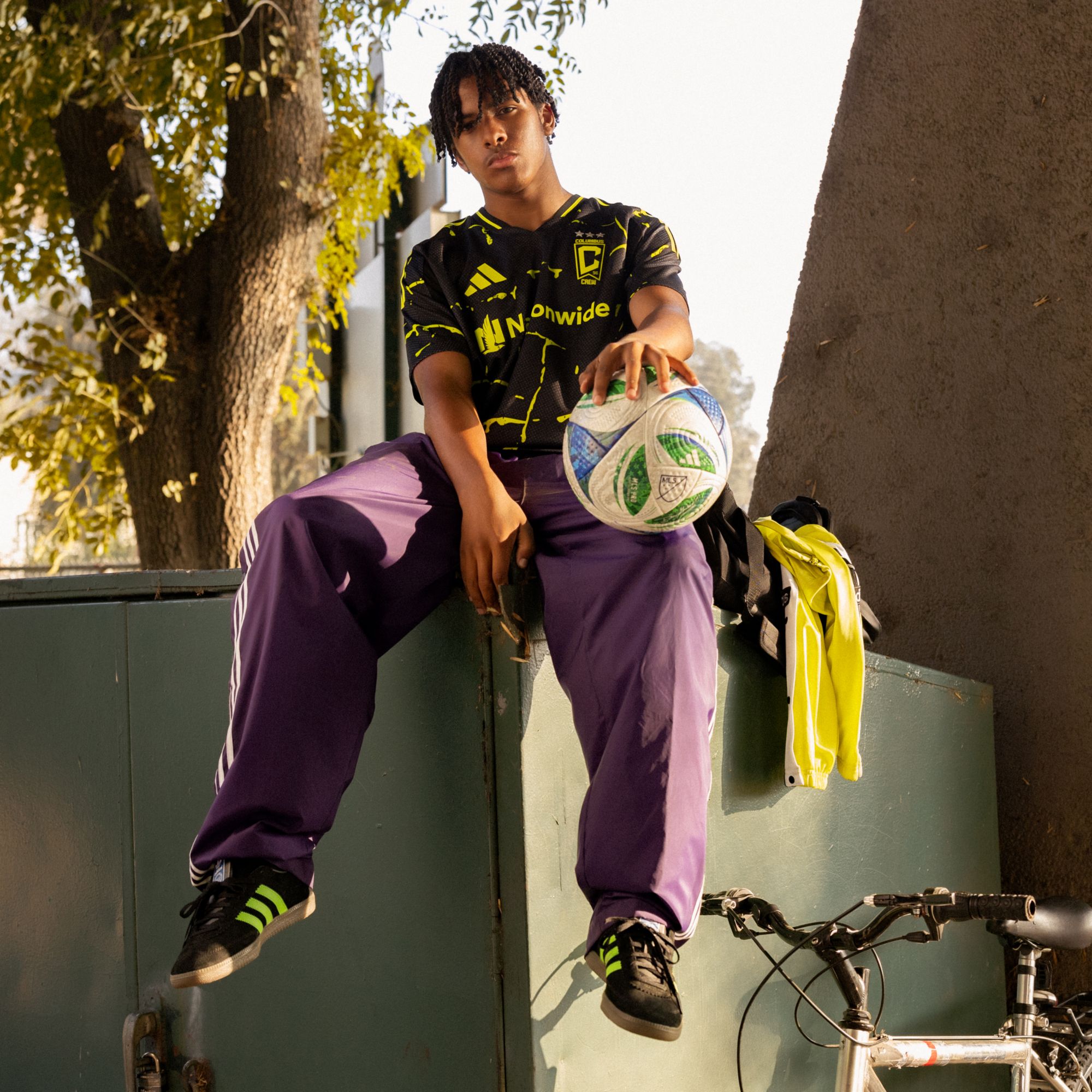 adidas Adult Columbus Crew 2025 Secondary Authentic 