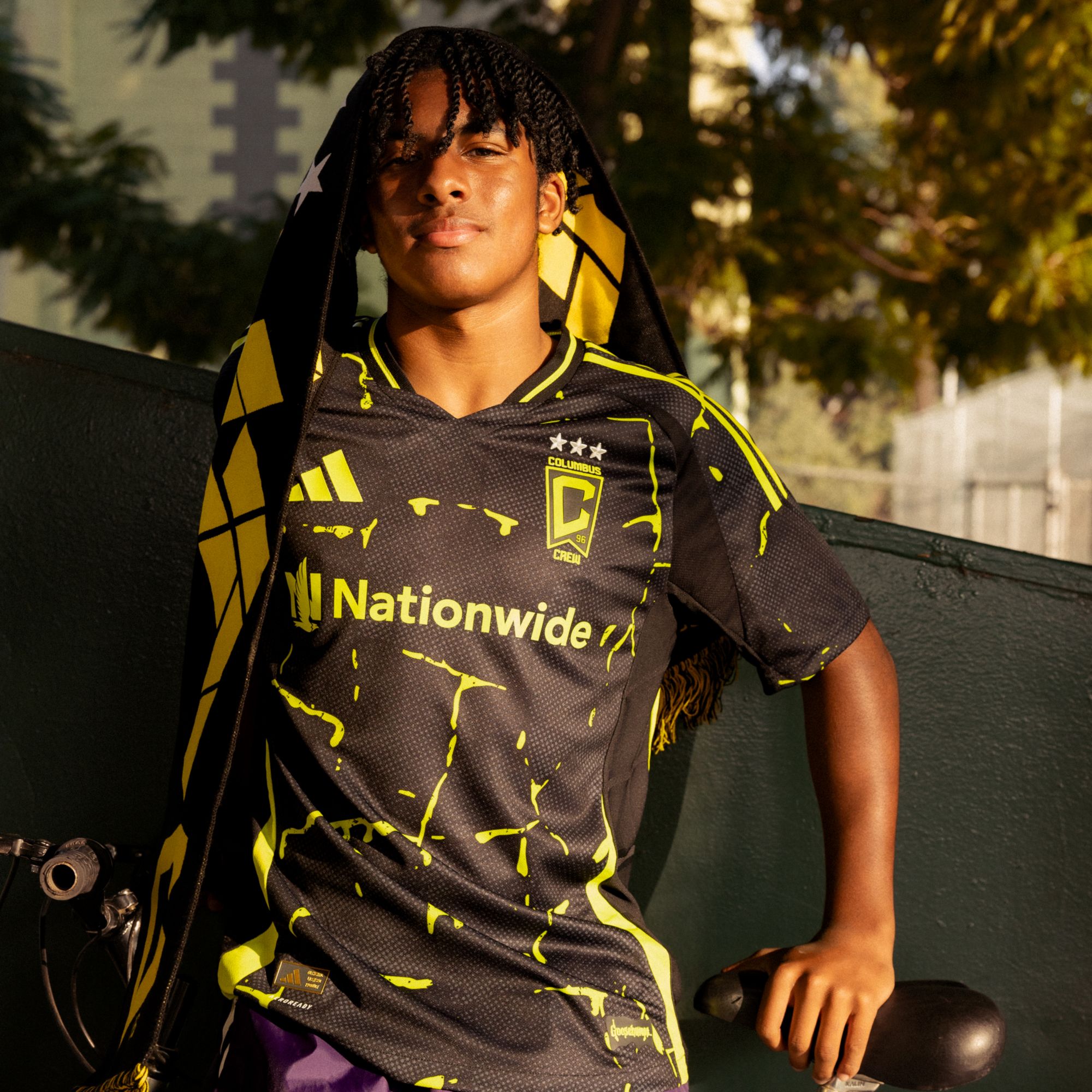 adidas Adult Columbus Crew 2025 Secondary Authentic 