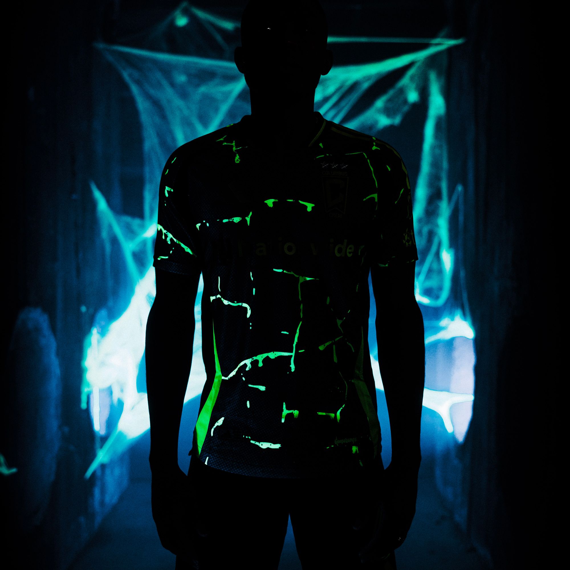 adidas Adult Columbus Crew 2025 Secondary Authentic "Goosebumps" Jersey product image