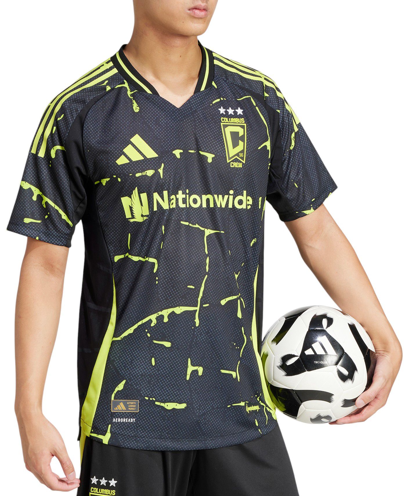 adidas Adult Columbus Crew 2025 Secondary Authentic "Goosebumps" Jersey product image