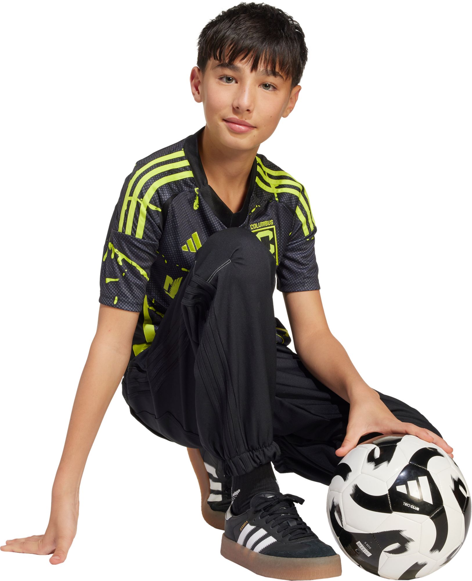 adidas Youth Columbus Crew 2025 Secondary Replica "Goosebumps" Jersey product image