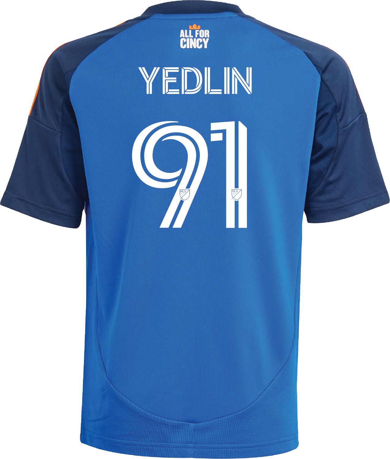 adidas Youth FC Cincinnati DeAndre Yedlin #91 2025 Primary Replica Jersey product image