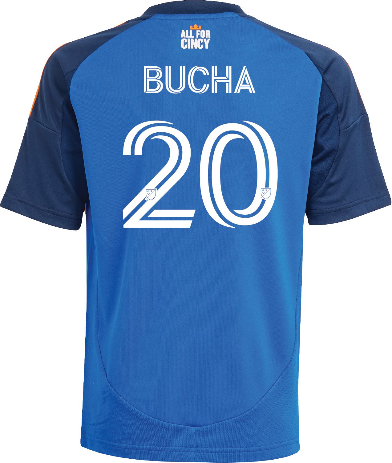 adidas Youth FC Cincinnati Pavel Bucha #20 2025 Primary Replica Jersey product image