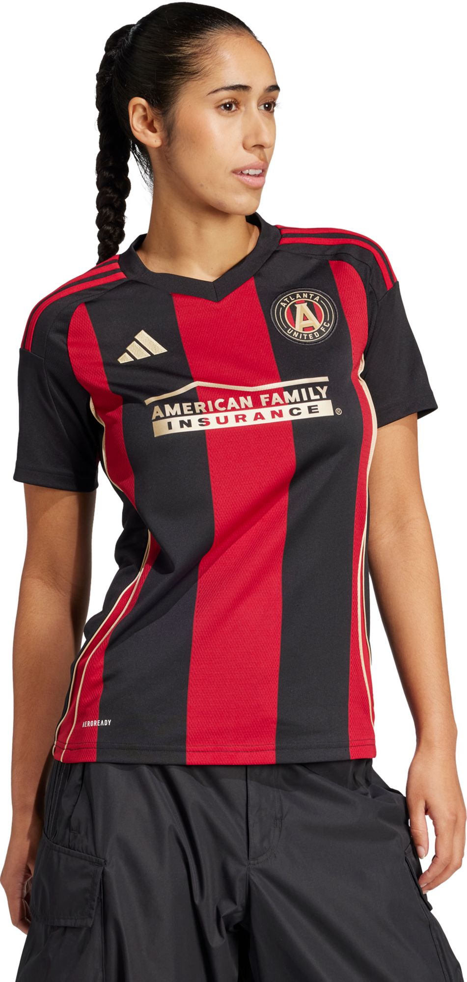 adidas Women's Atlanta United FC Replica Primary "The Connector" Jersey product image