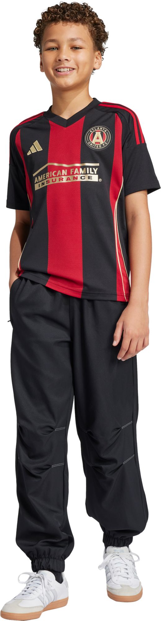 adidas Youth Atlanta United 2025 Primary Replica "The Connector" Jersey product image