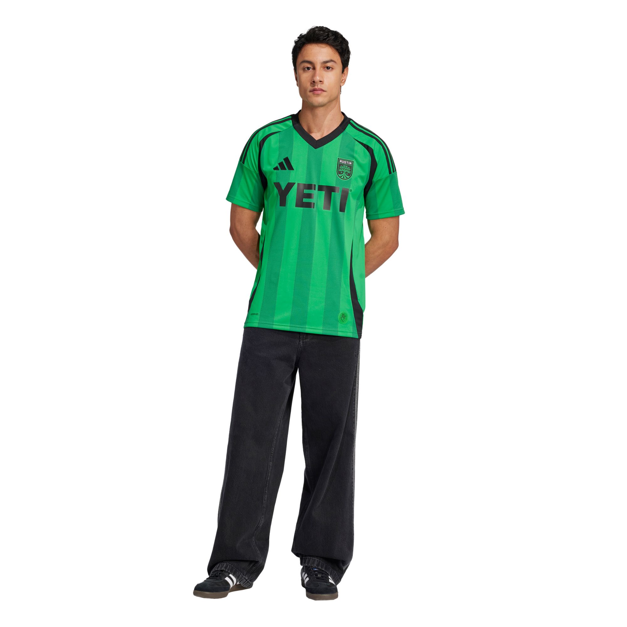 adidas Adult Austin FC 2025 Primary Replica "The Heartbeat" Jersey product image