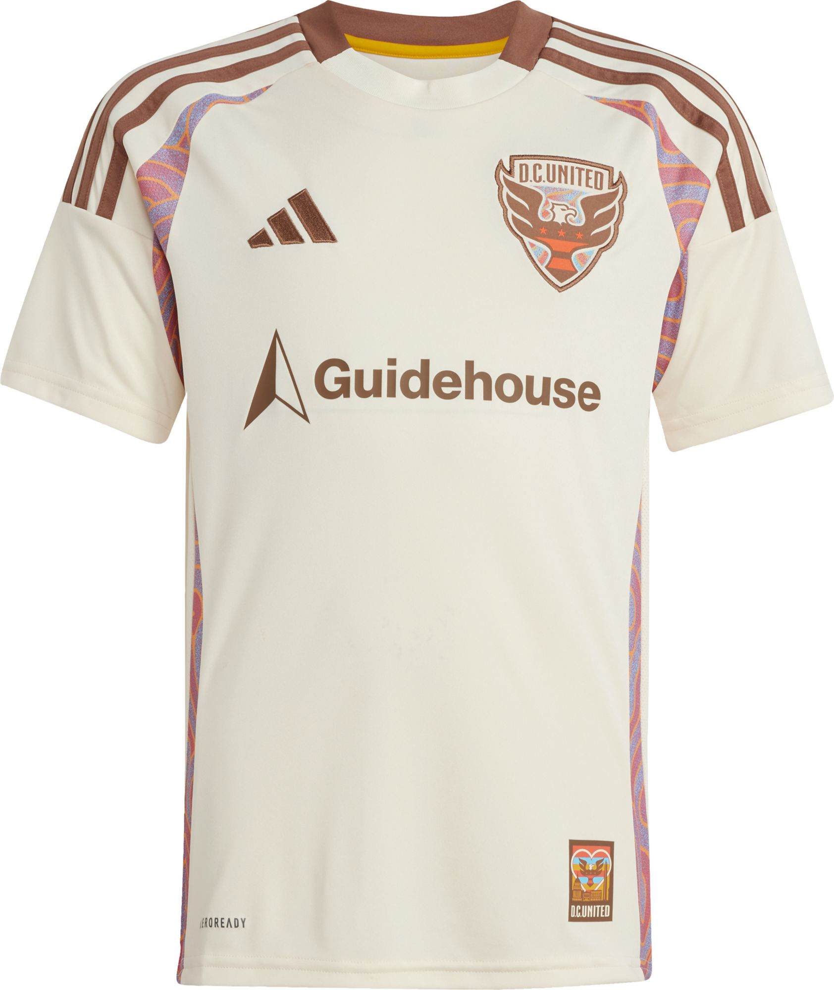 adidas Youth D.C. United 2025 Secondary Replica "The Soul Kit" Jersey product image
