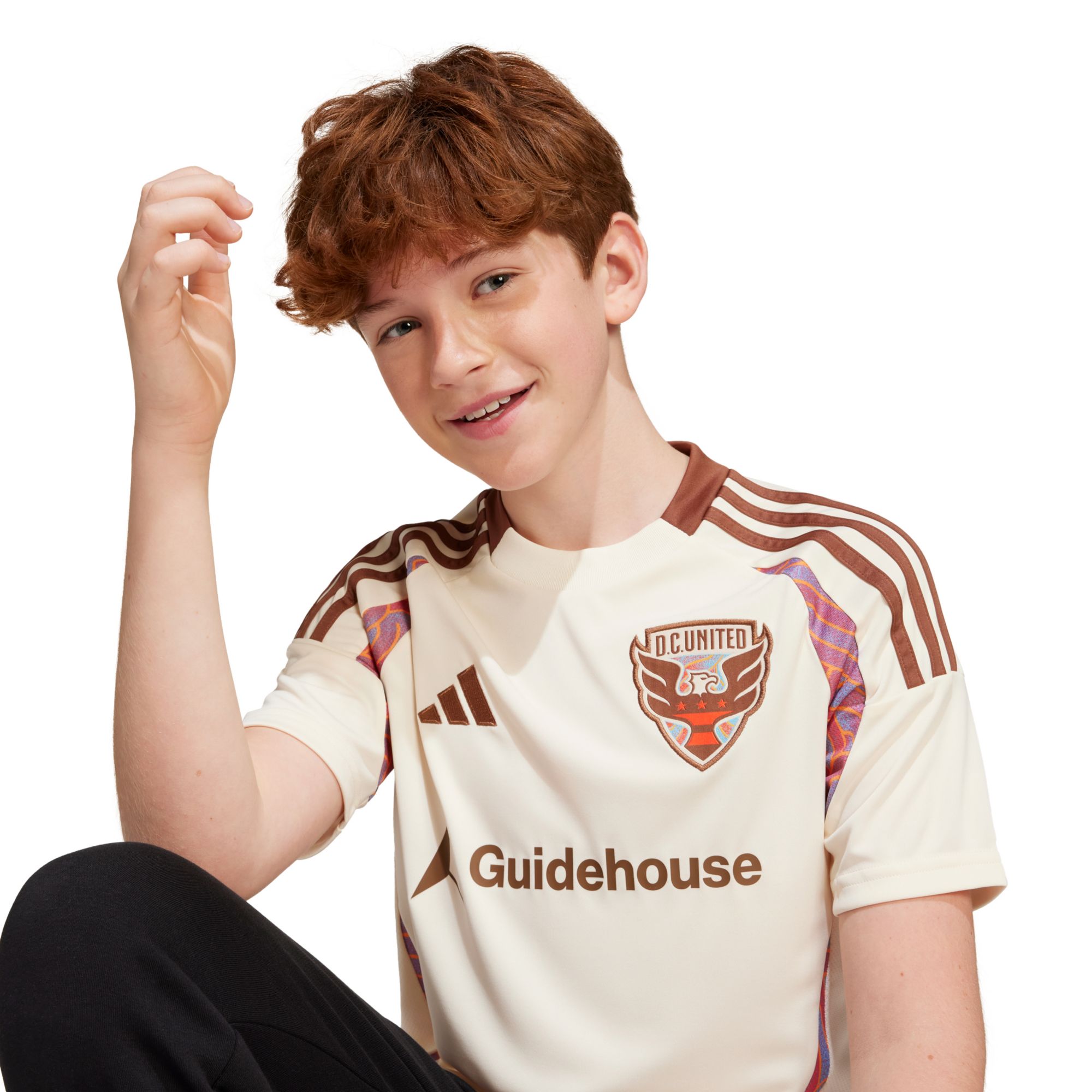 adidas Youth D.C. United 2025 Secondary Replica "The Soul Kit" Jersey product image