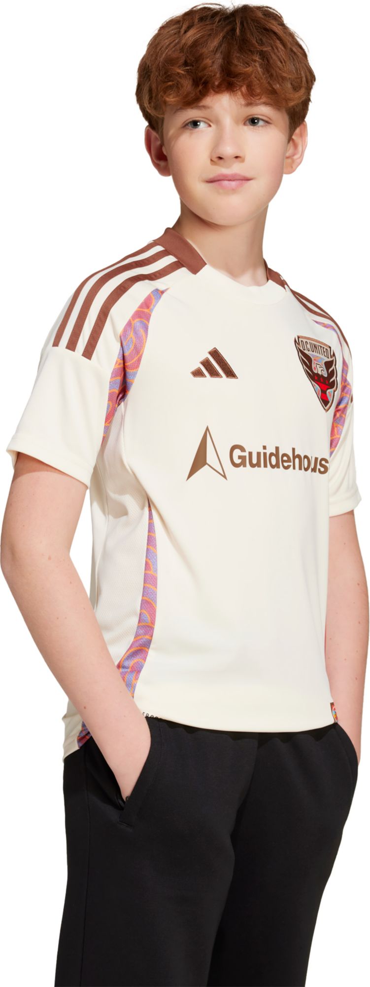 adidas Youth D.C. United 2025 Secondary Replica "The Soul Kit" Jersey product image