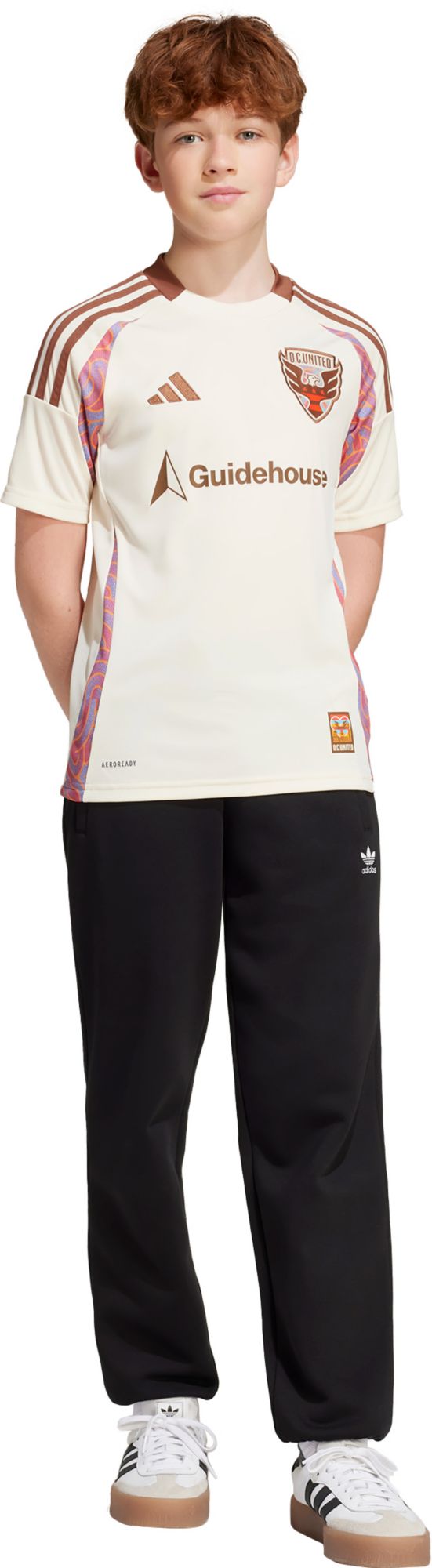 adidas Youth D.C. United 2025 Secondary Replica "The Soul Kit" Jersey product image