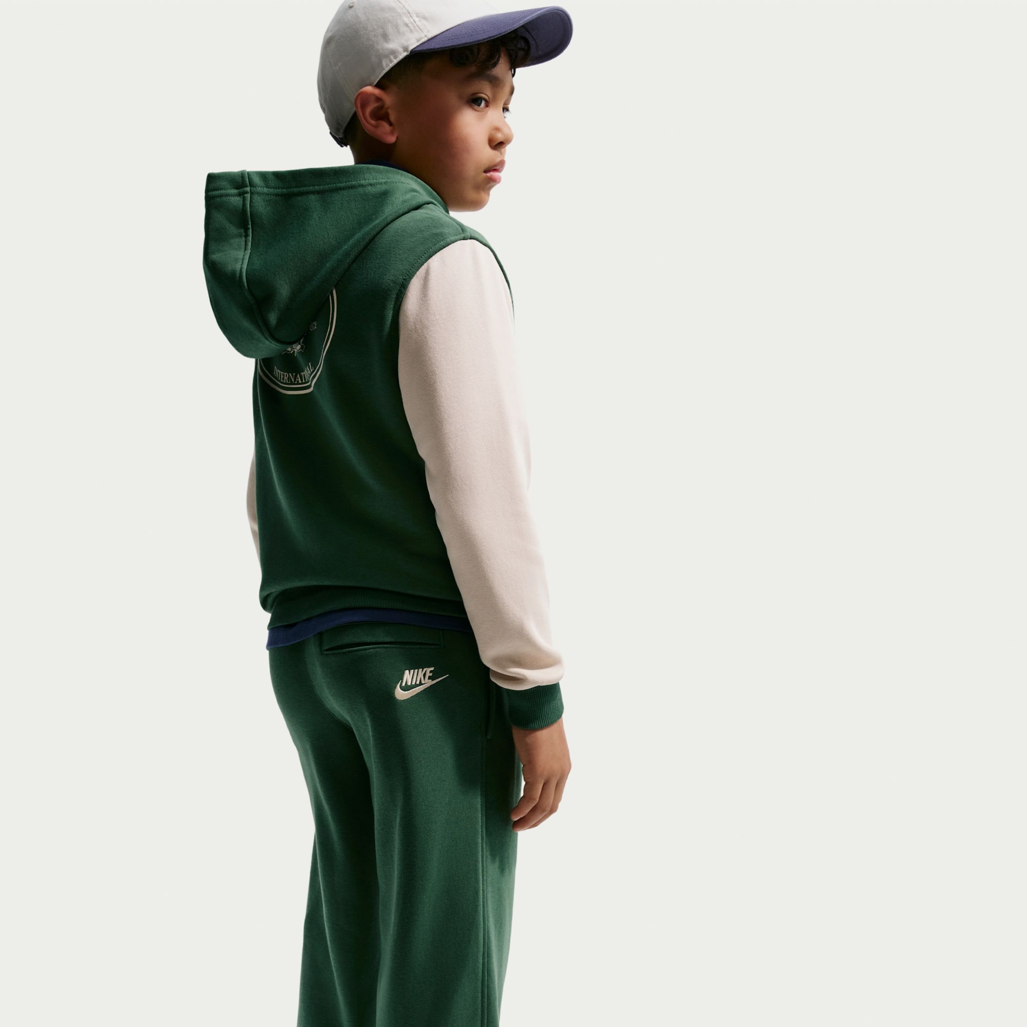 Nike Kids' Club Fleece French Terry Open-Hem Pant product image