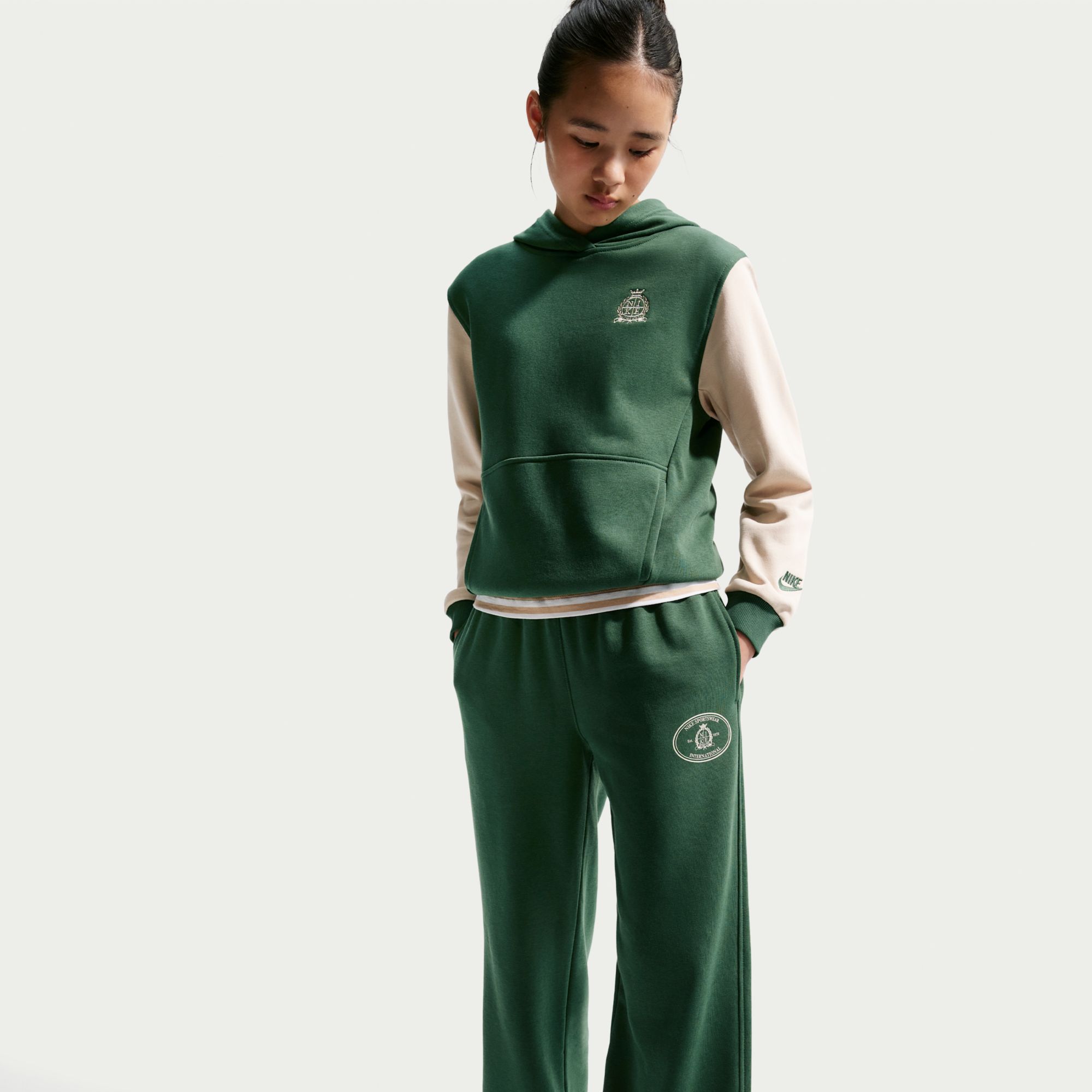 Nike Kids' Club Fleece French Terry Open-Hem Pant product image
