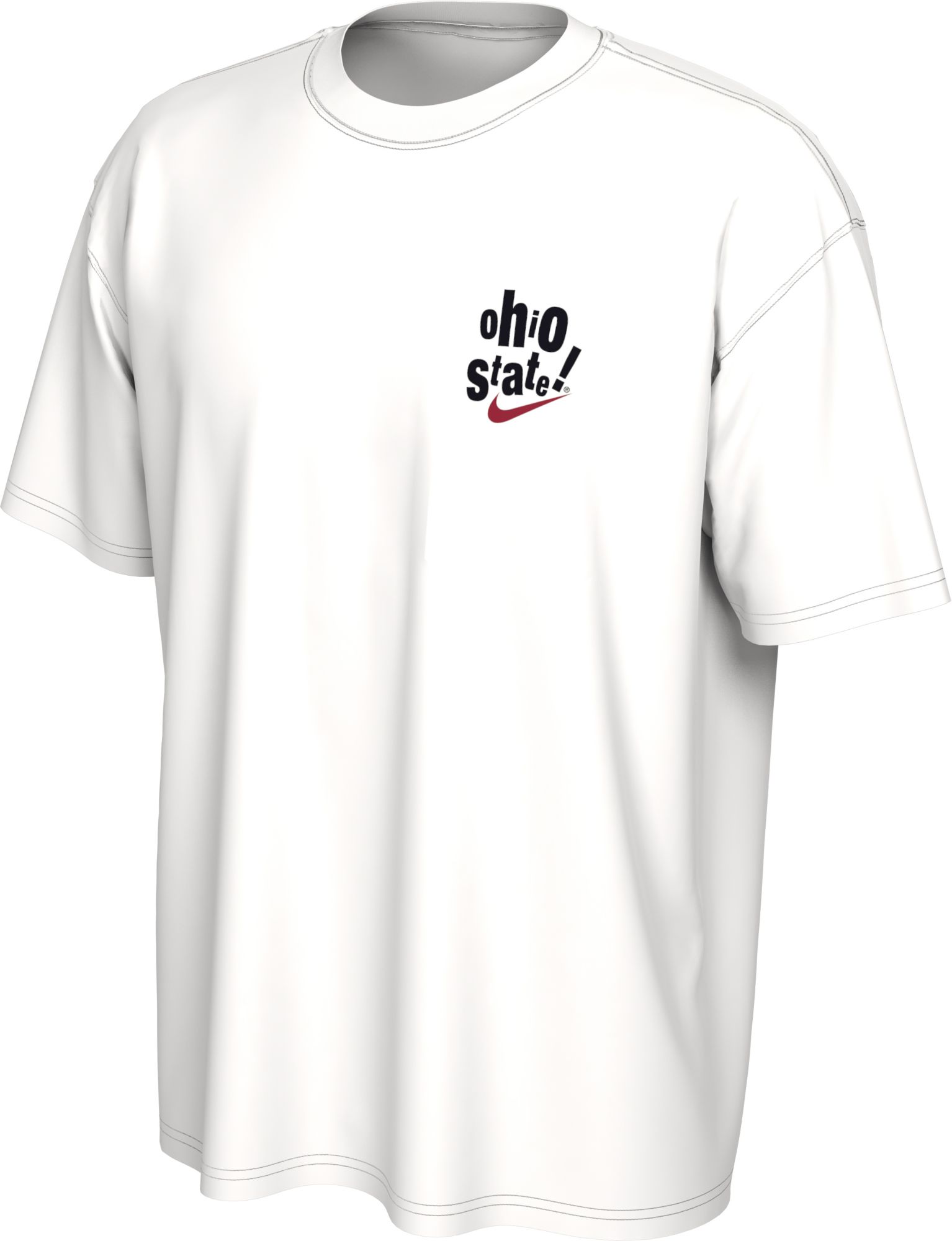 Nike Men's Ohio State Buckeyes White Max90 Match Up T-Shirt product image