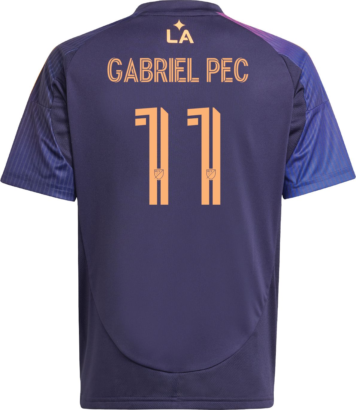 adidas Youth LA Galaxy Gabriel Pec #11 2025 Secondary Replica Jersey product image