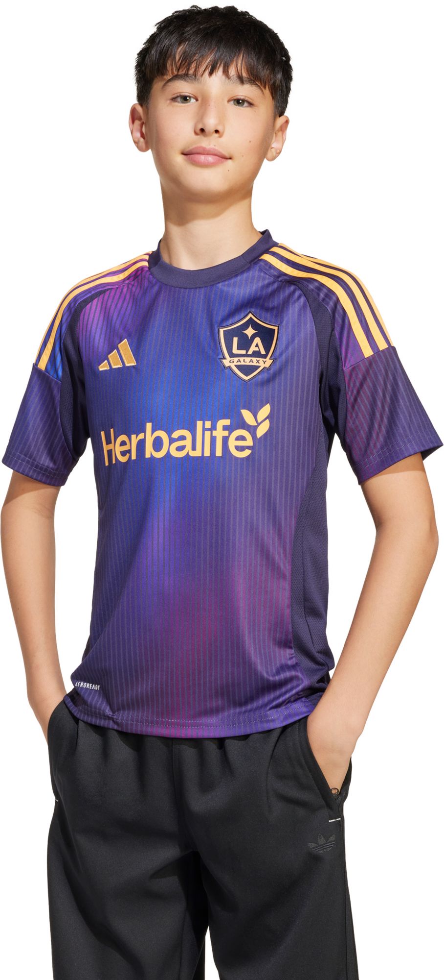 adidas Youth LA Galaxy 2025 Secondary Replica "RIZON" Jersey product image