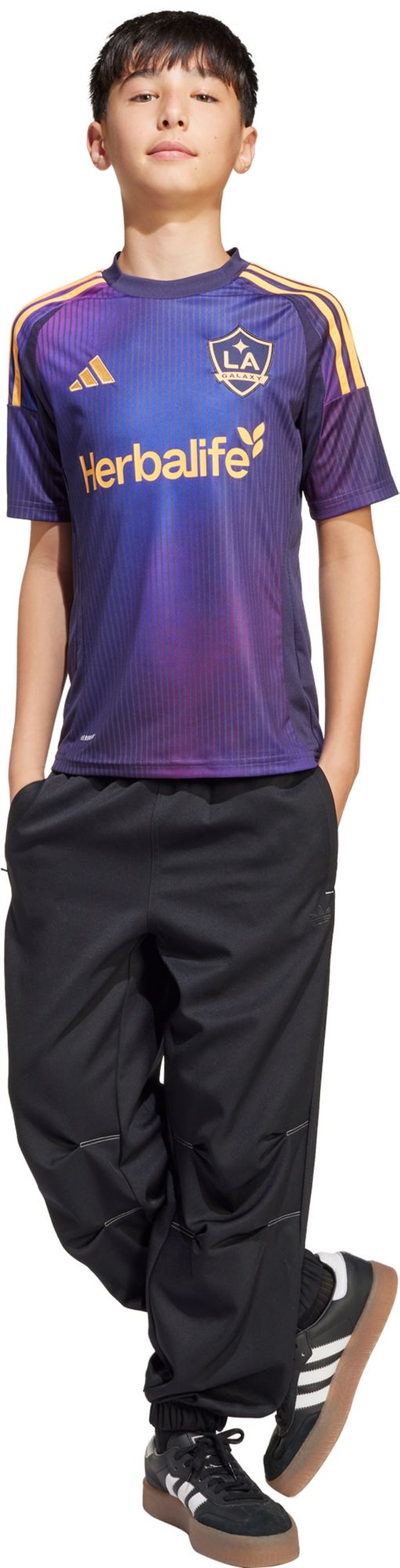 adidas Youth LA Galaxy 2025 Secondary Replica "RIZON" Jersey product image