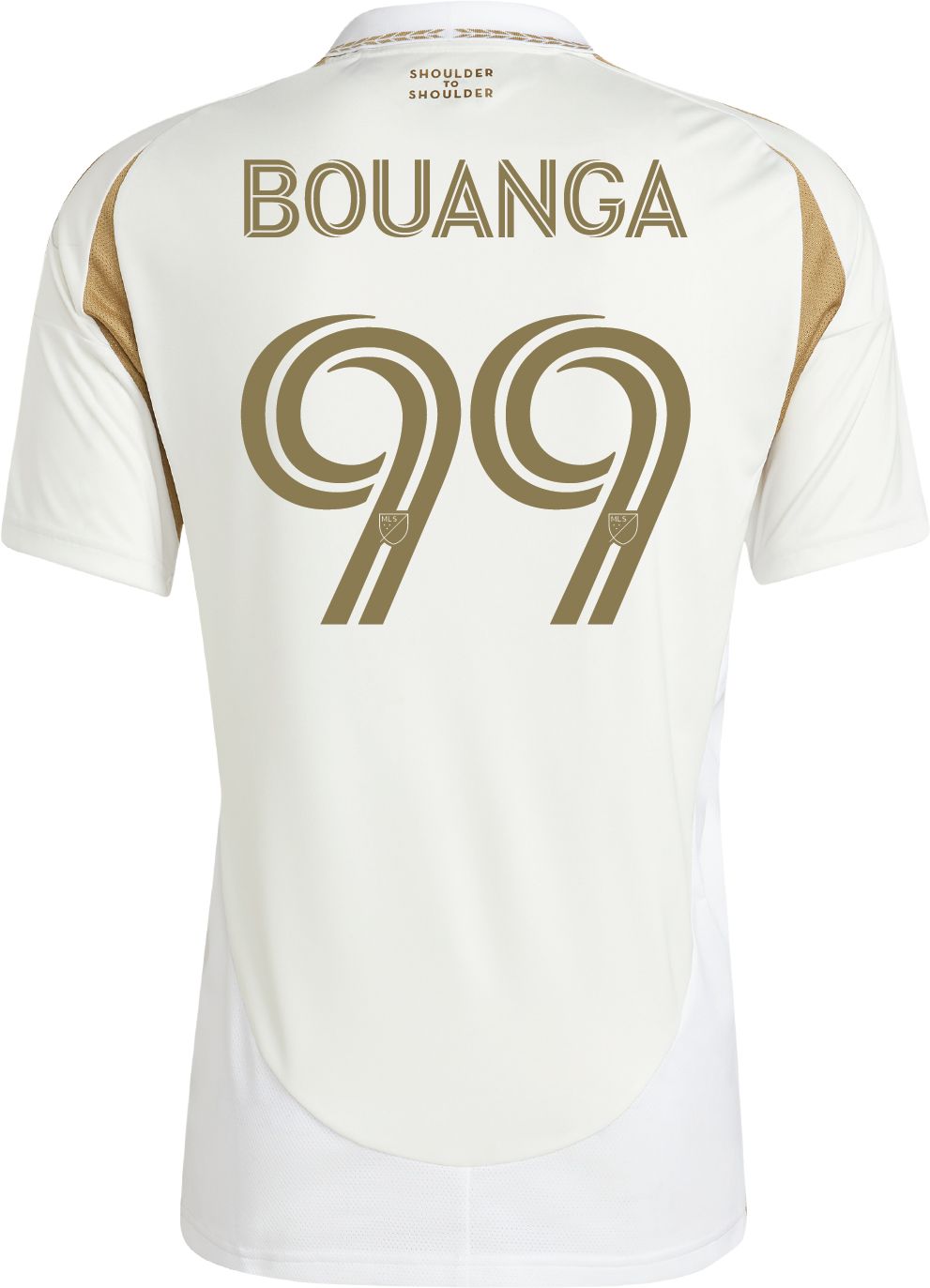 adidas Adult Los Angeles FC Denis Bouanga #99 2025 Secondary Replica Jersey product image