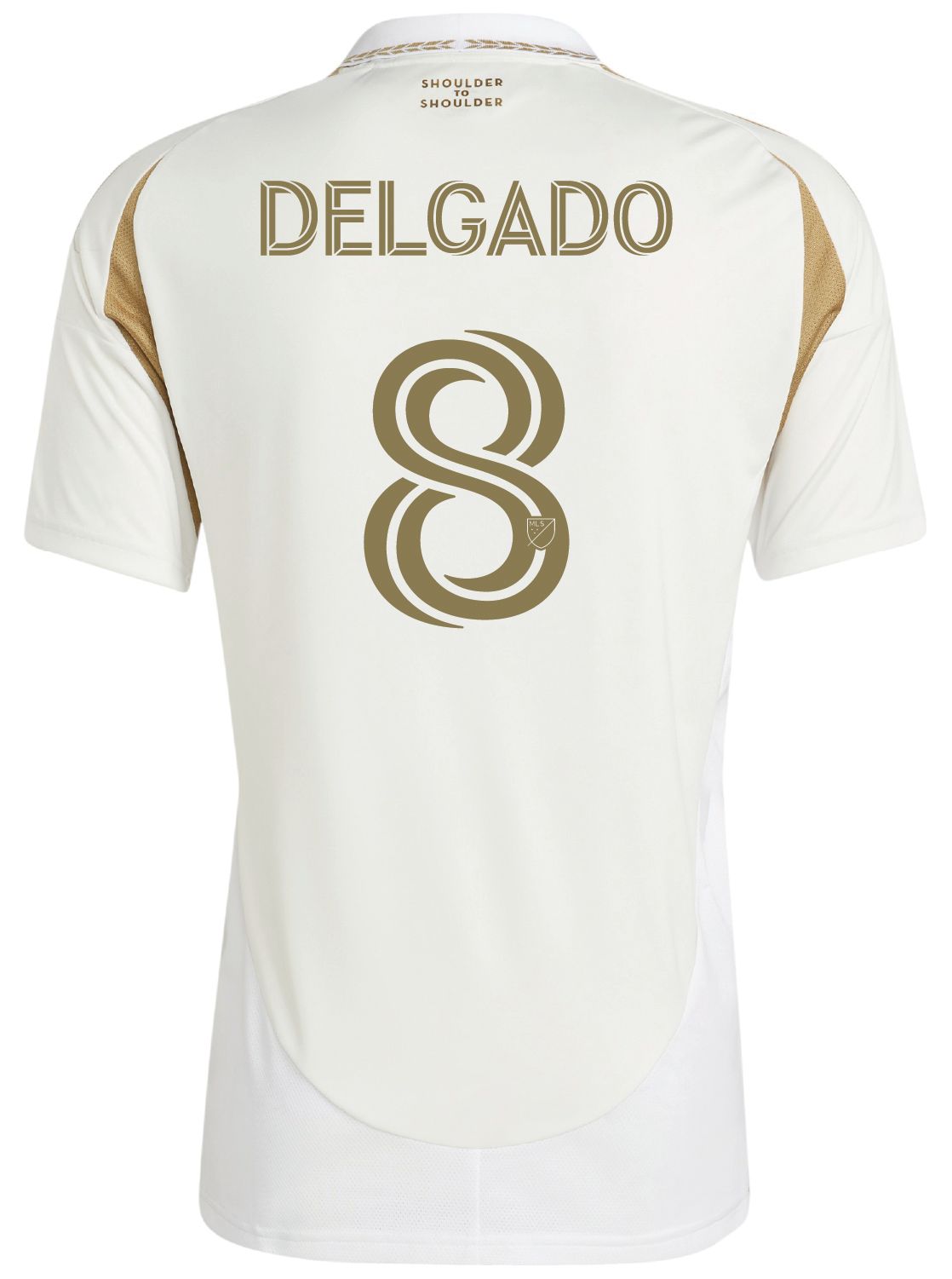 adidas Adult Los Angeles FC Mark Delgado #8 2025 Secondary Replica Jersey product image