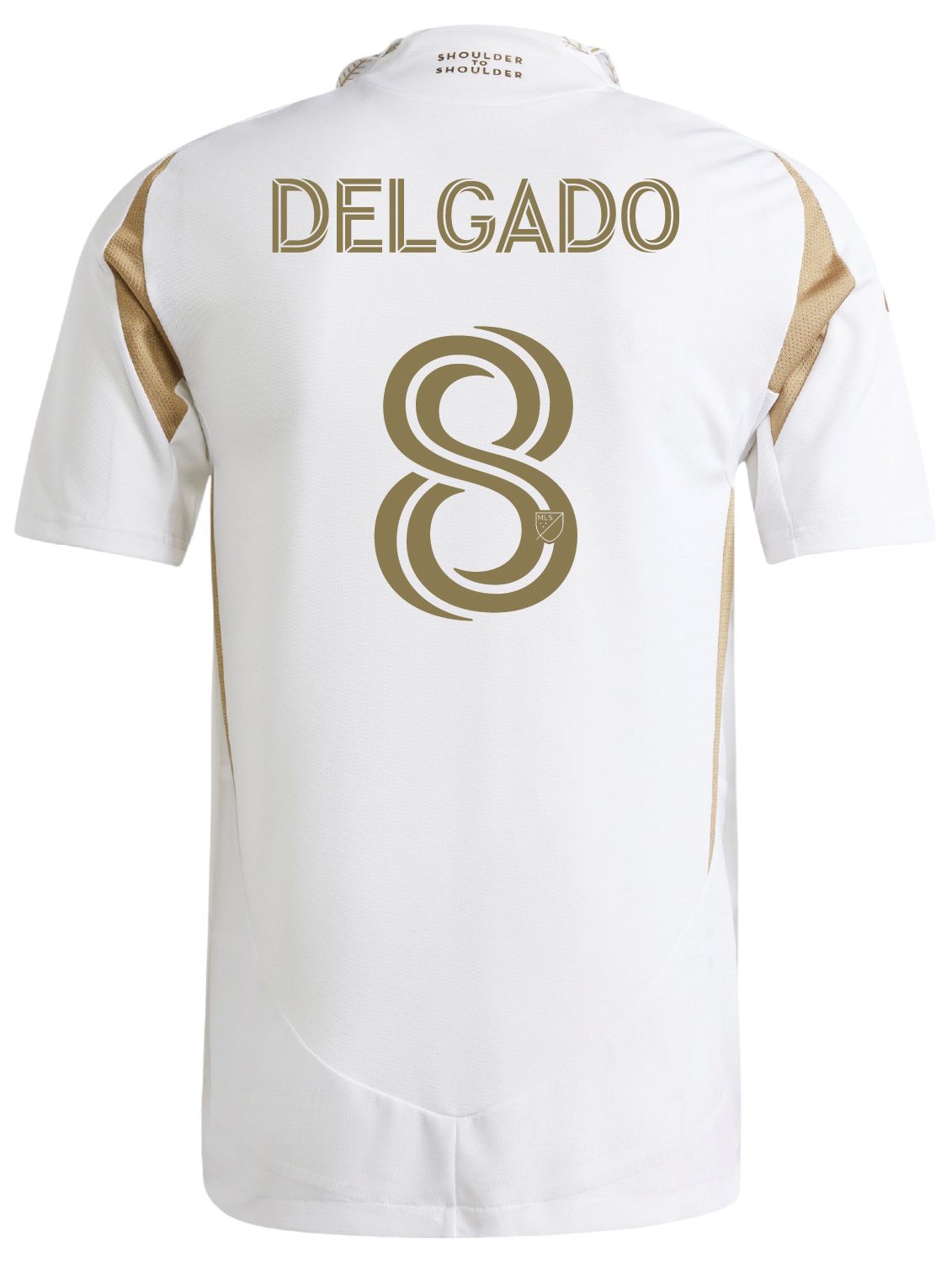 adidas Adult Los Angeles FC Mark Delgado #8 2025 Secondary Authentic Jersey product image