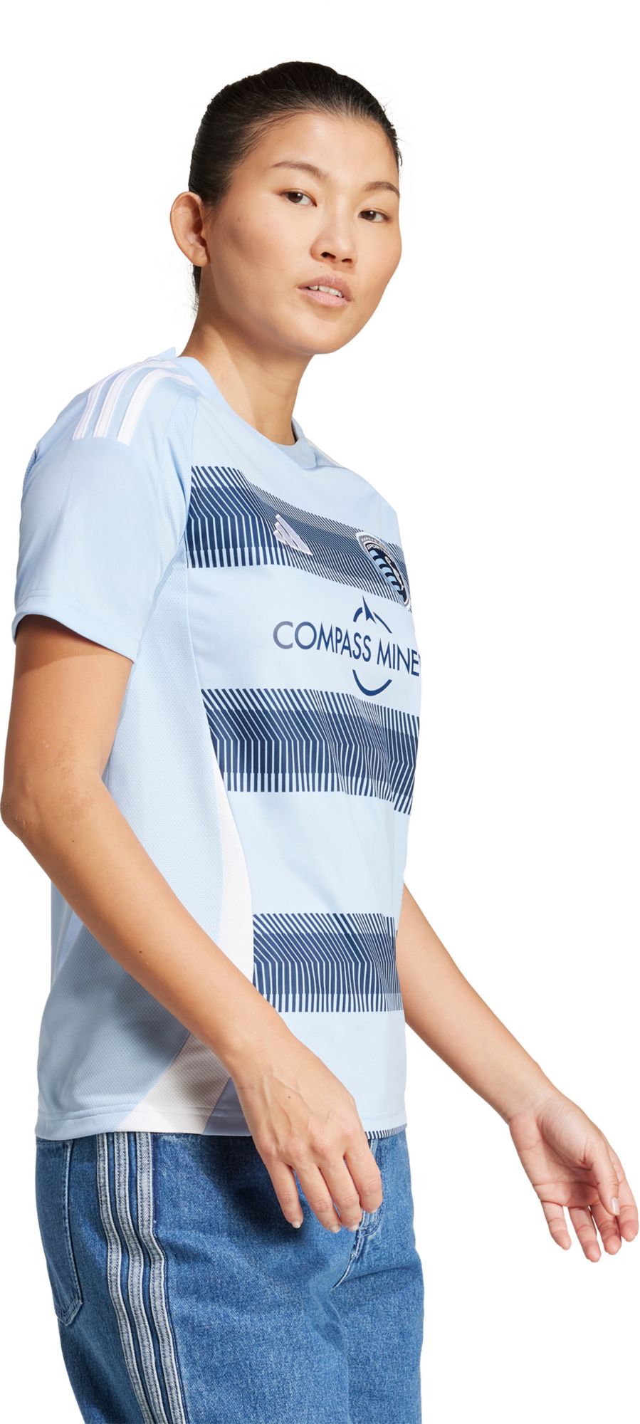 adidas Women's Sporting Kansas City 2025 Primary Replica "One KC" Jersey product image