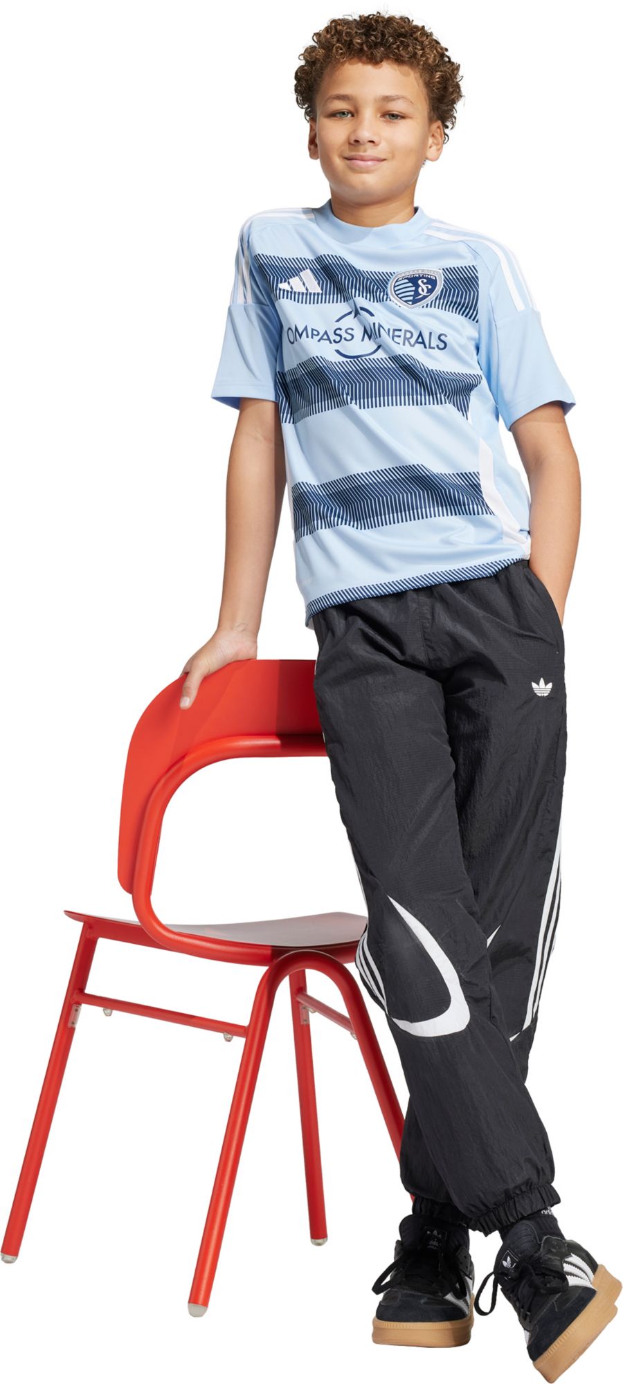 adidas Youth Sporting Kansas City 2025 Primary Replica "One KC" Jersey product image