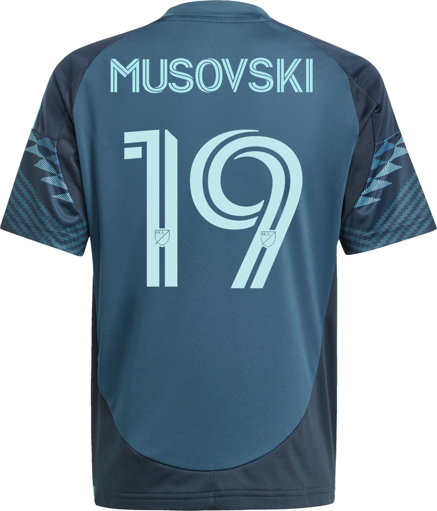 adidas Youth Seattle Sounders Danny Musovski #19 2025 Secondary Replica Jersey product image