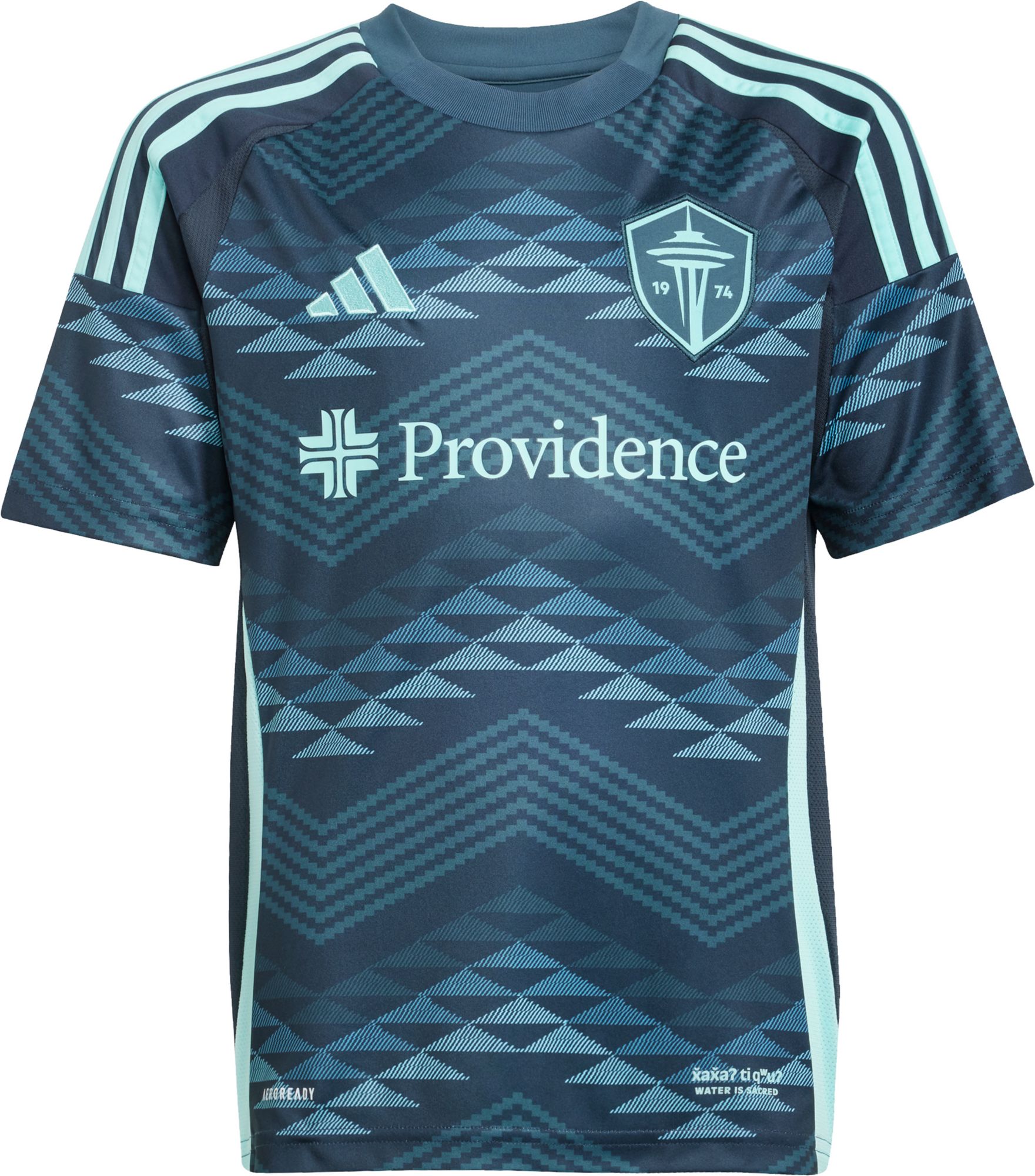 adidas Youth Seattle Sounders Danny Musovski #19 2025 Secondary Replica Jersey product image