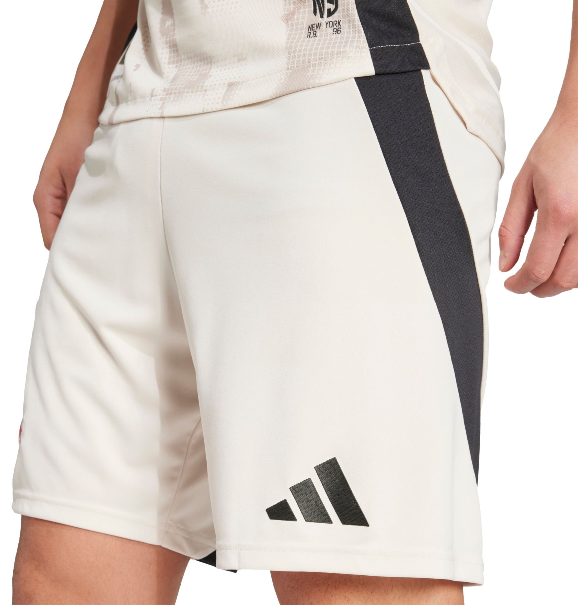 adidas Men's New York Red Bulls Tan Authentic Away Shorts product image