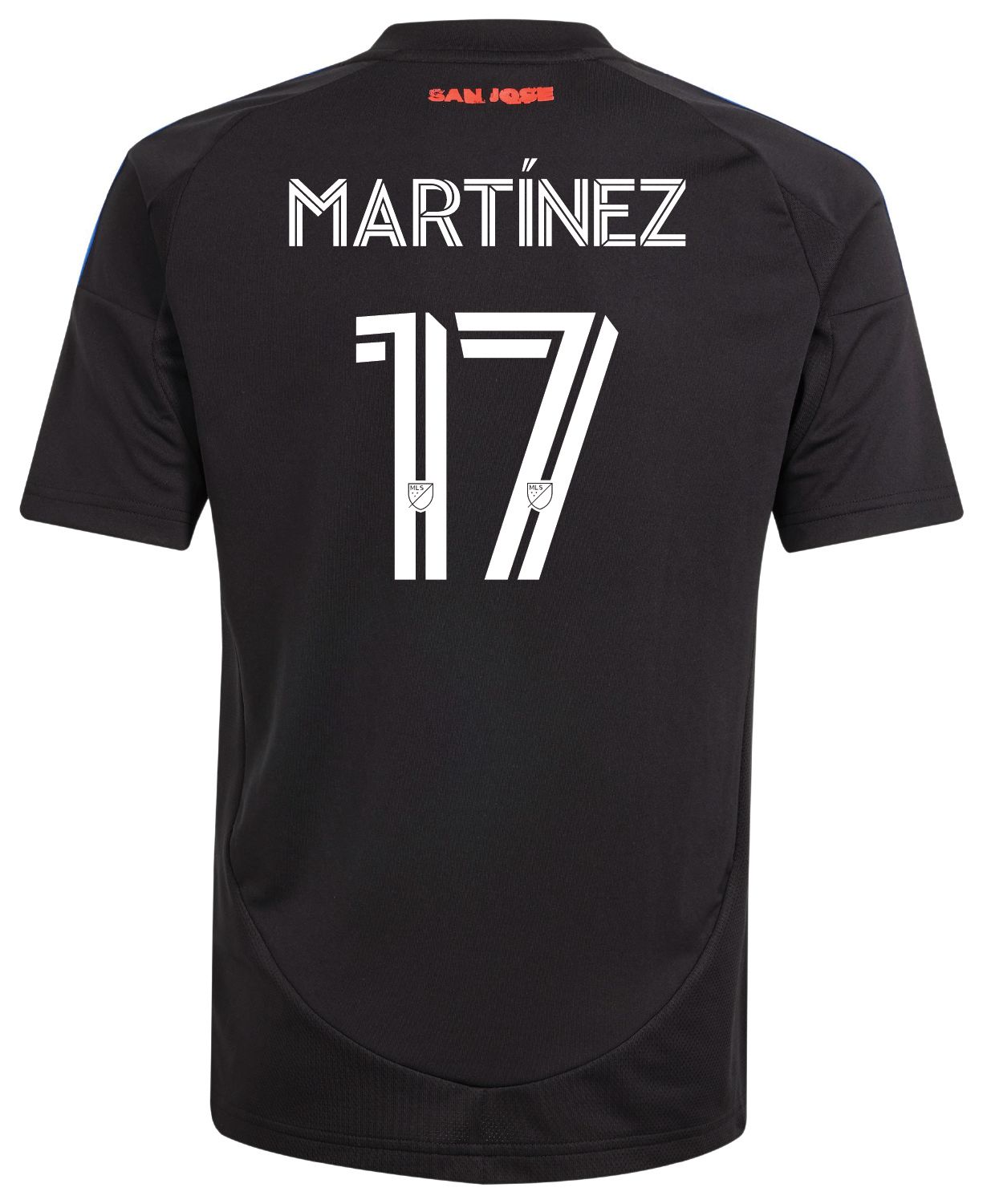 adidas Youth San Jose Earthquakes Josef Martínez #17 2025 Primary Replica Jersey product image