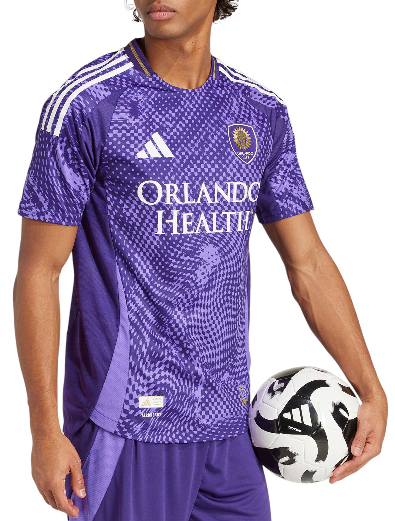 adidas Adult Orlando City SC Authentic Primary "The Perfect Storm" Jersey product image