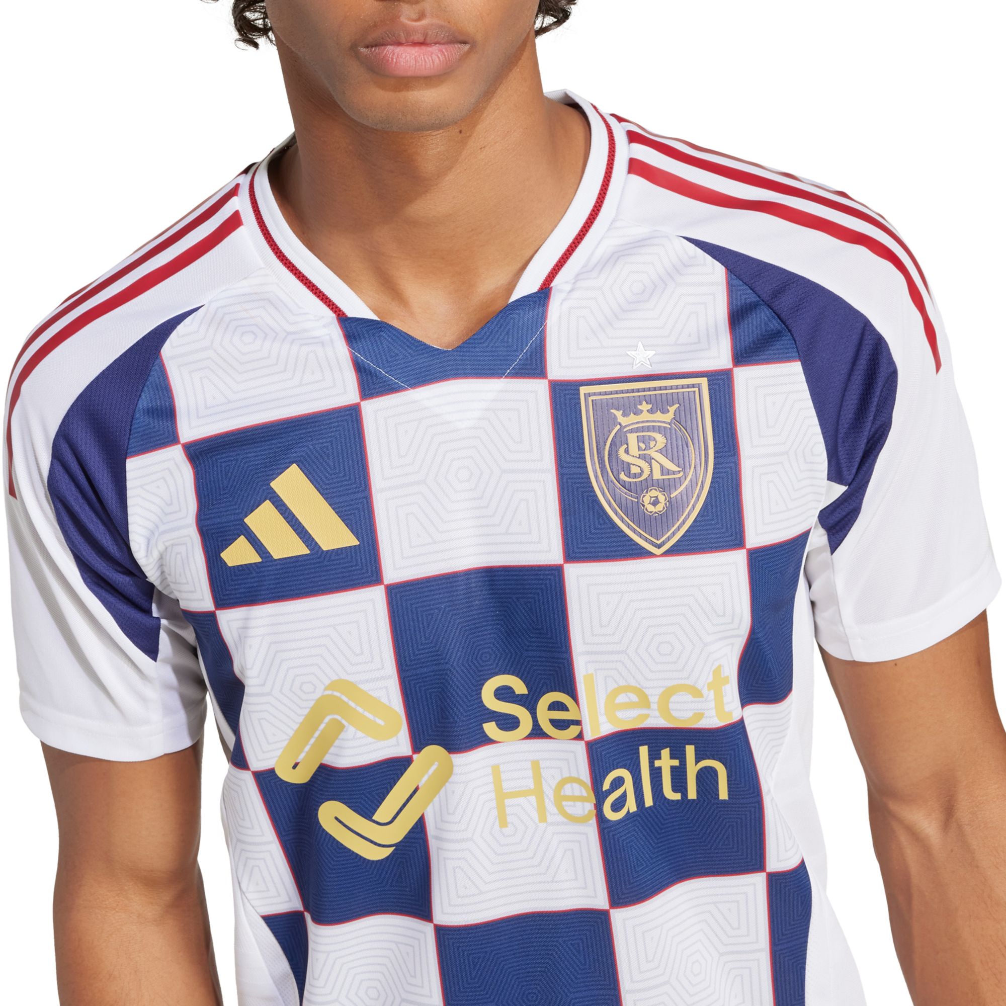 adidas Adult Real Salt Lake 2025 Secondary Authentic "Grid City" Jersey product image