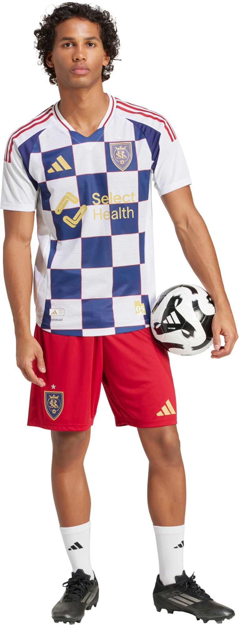adidas Adult Real Salt Lake 2025 Secondary Authentic "Grid City" Jersey product image