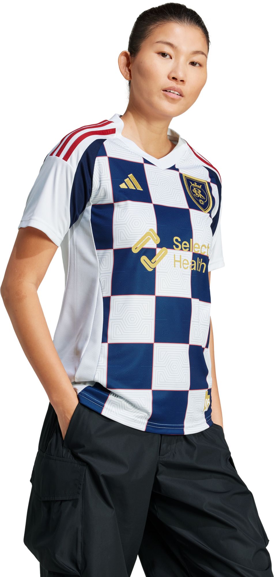 adidas Women's Real Salt Lake 2025 Secondary Replica "Grid City" Jersey product image