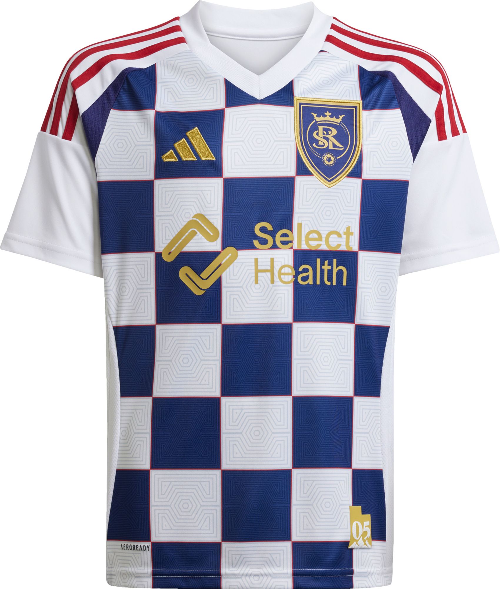 adidas Youth Real Salt Lake 2025 Replica Secondary "Grid City" Jersey product image