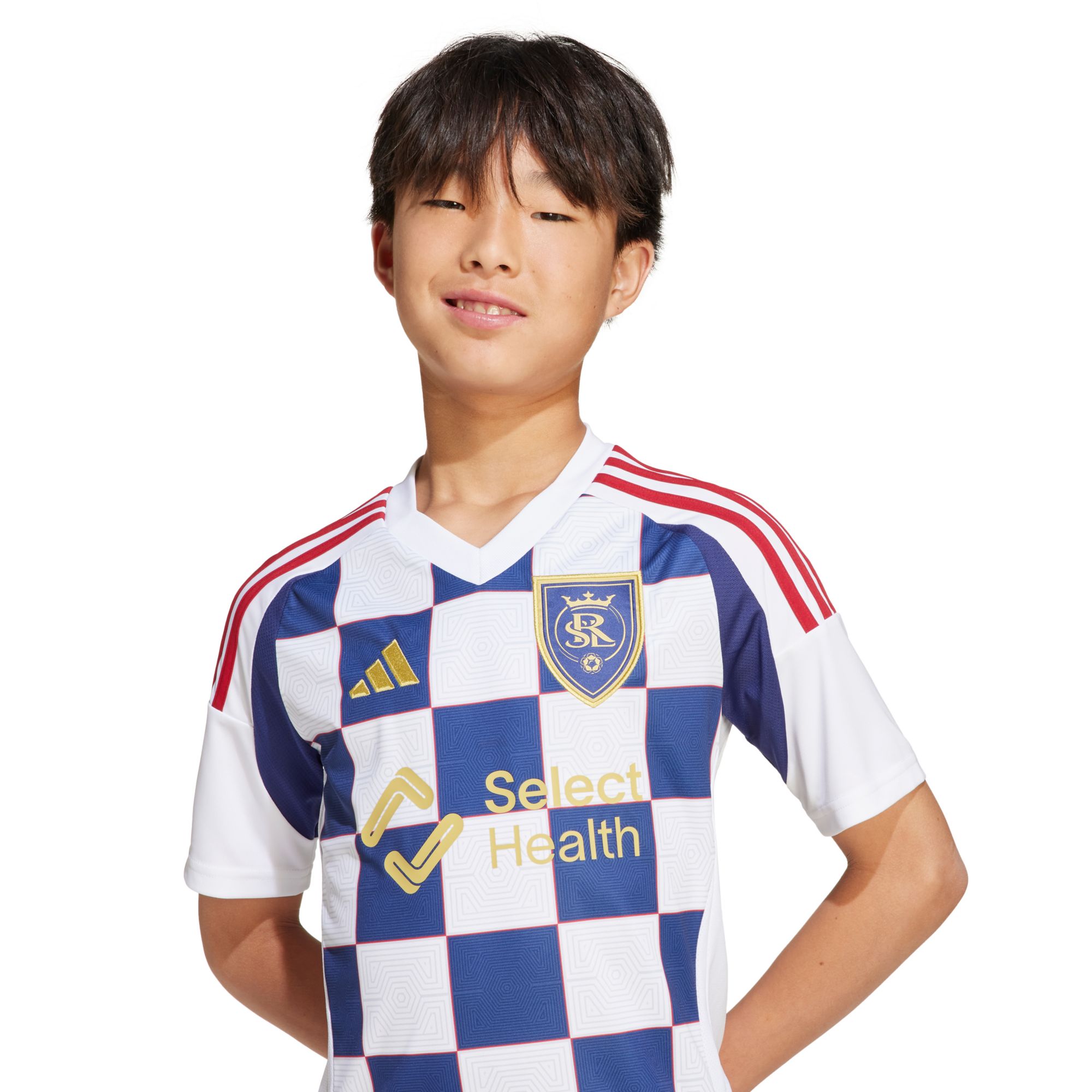 adidas Youth Real Salt Lake 2025 Replica Secondary "Grid City" Jersey product image