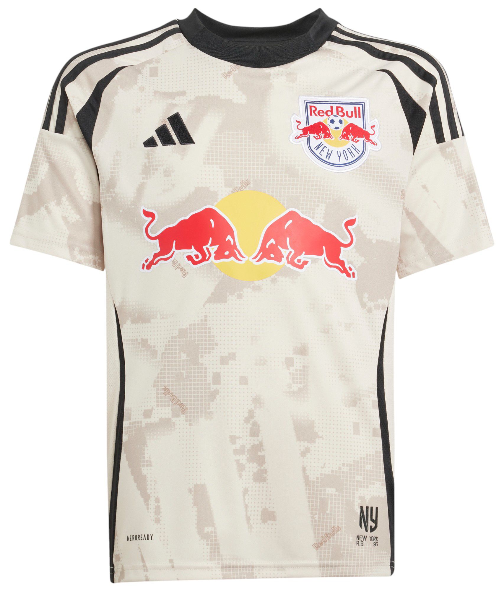 adidas Youth New York Red Bulls 2025 Secondary Replica "The Stone Kit" Jersey product image