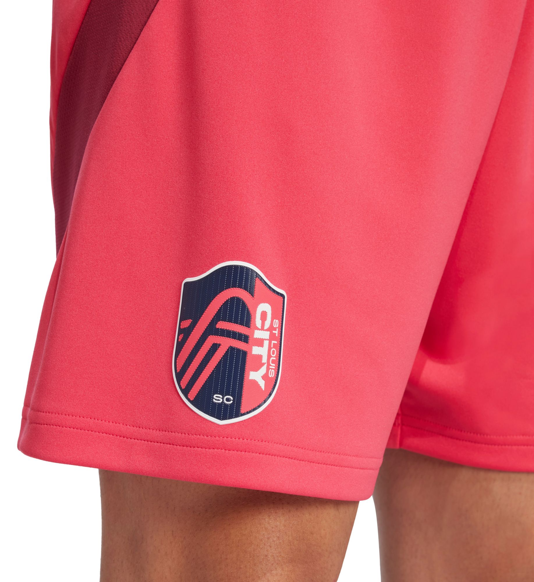 adidas Men's St. Louis City SC Pink Authentic Home Shorts product image