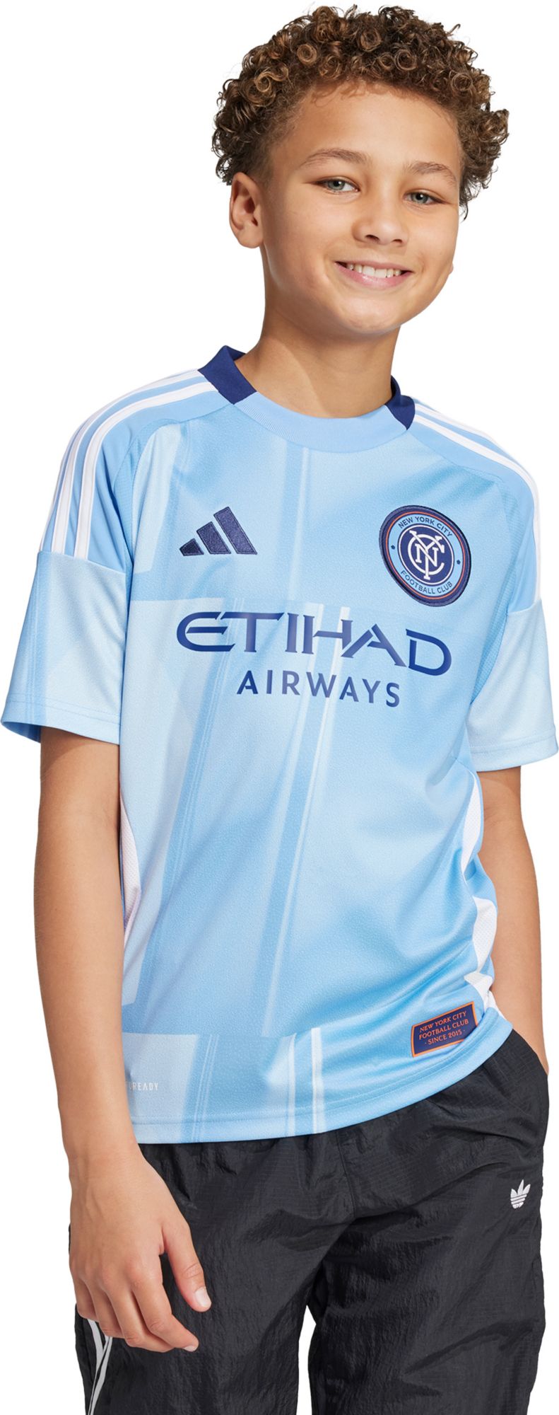 adidas Youth New York City FC 2025 Primary Replica "The Excelsior Kit" Jersey product image