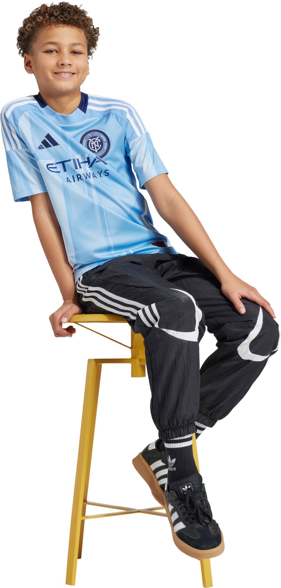 adidas Youth New York City FC 2025 Primary Replica "The Excelsior Kit" Jersey product image