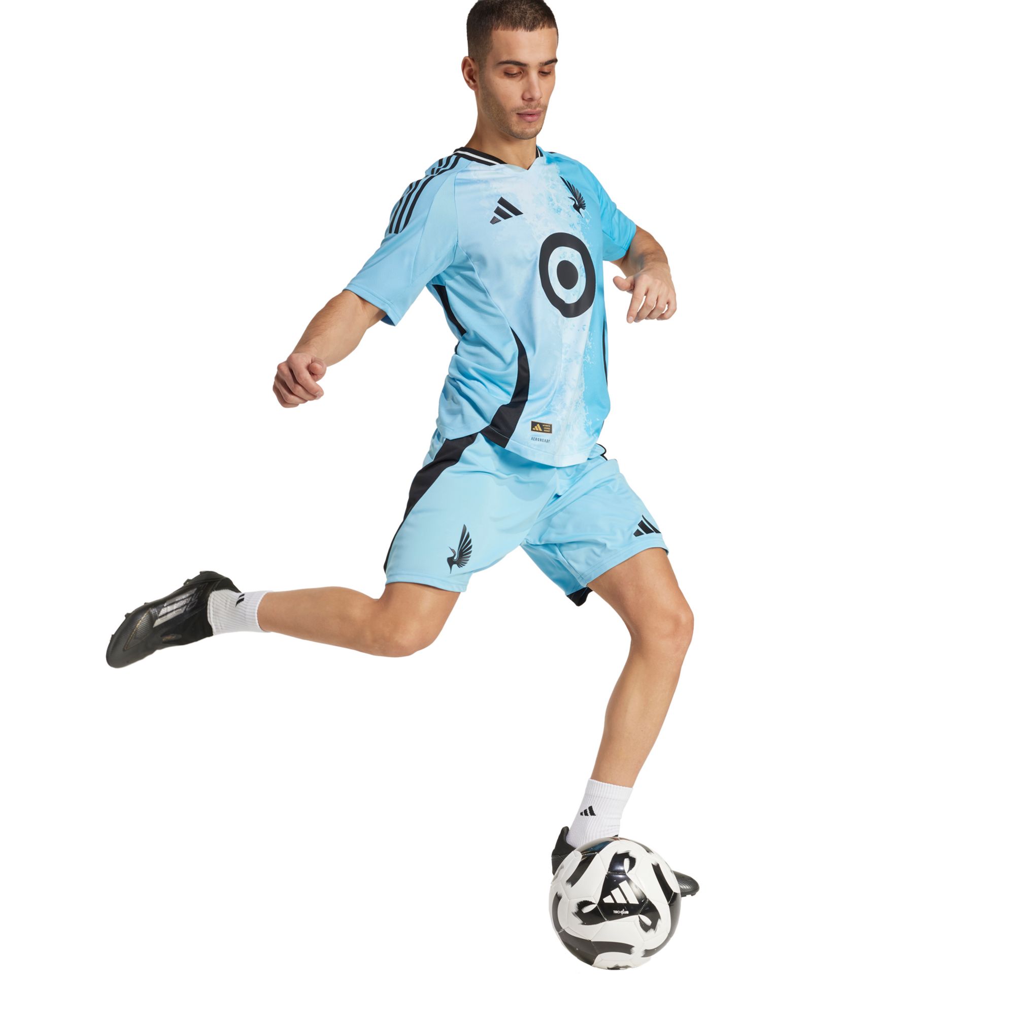 adidas Men's Minnesota United FC 2025 Light Blue Away T-Shirt product image