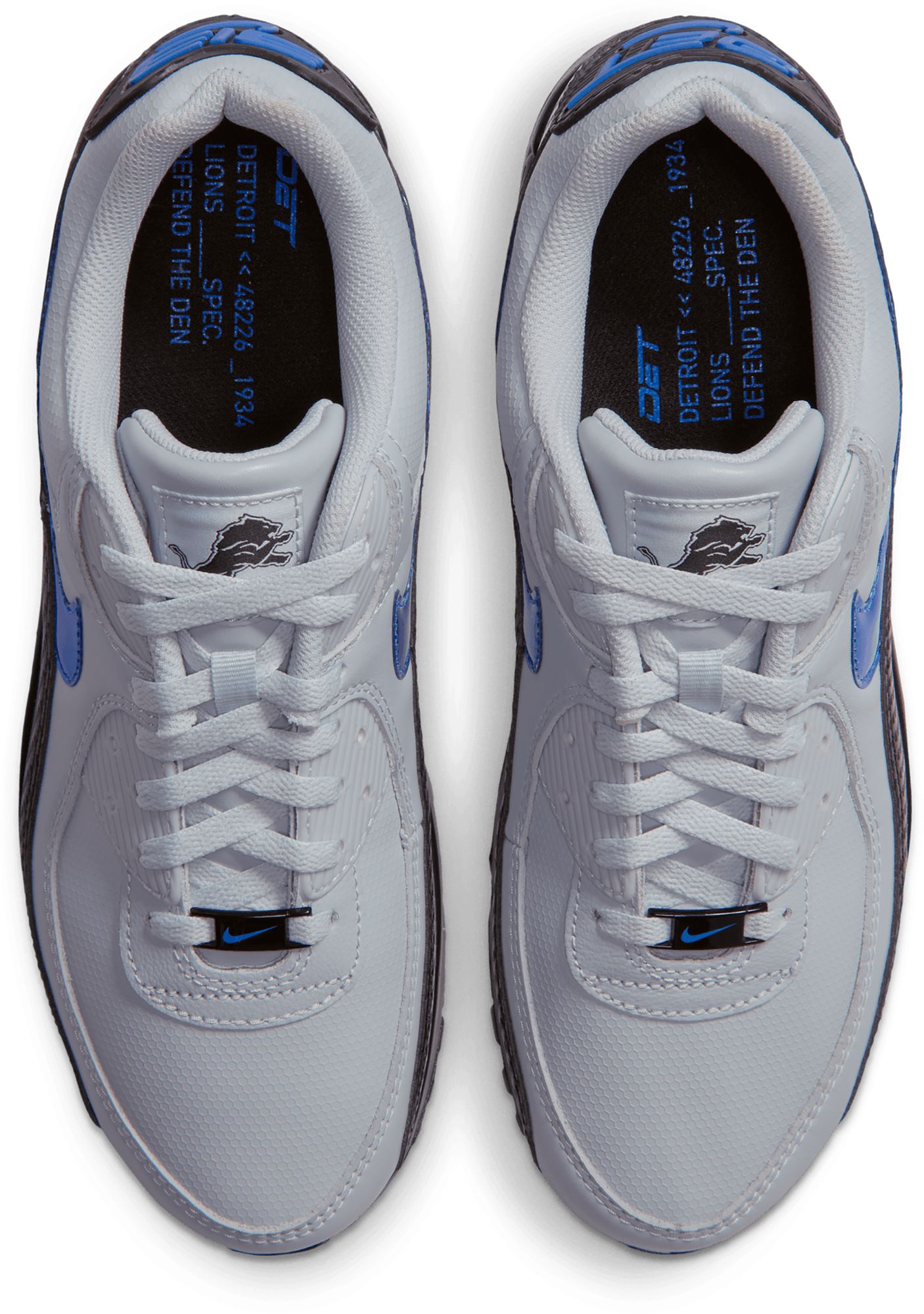 Nike Men's Air Max 90 Detroit Lions 'NFL Rivalries' Shoes product image
