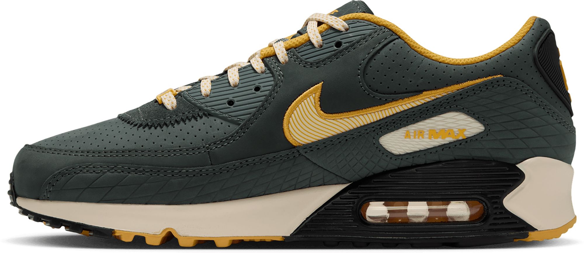 Nike Men's Air Max 90 Green Bay Packers 'NFL Rivalries' Shoes product image