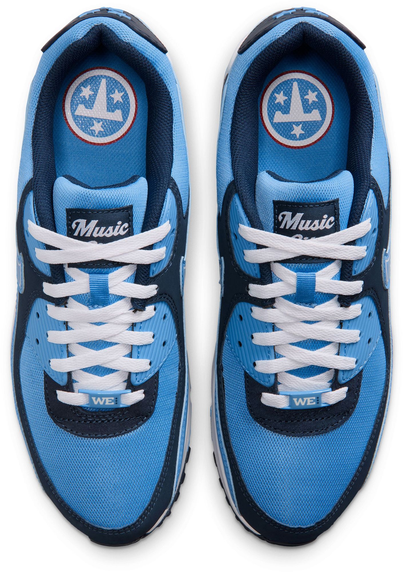 Nike Men's Air Max 90 Tennessee Titans 'NFL Rivalries' Shoes product image