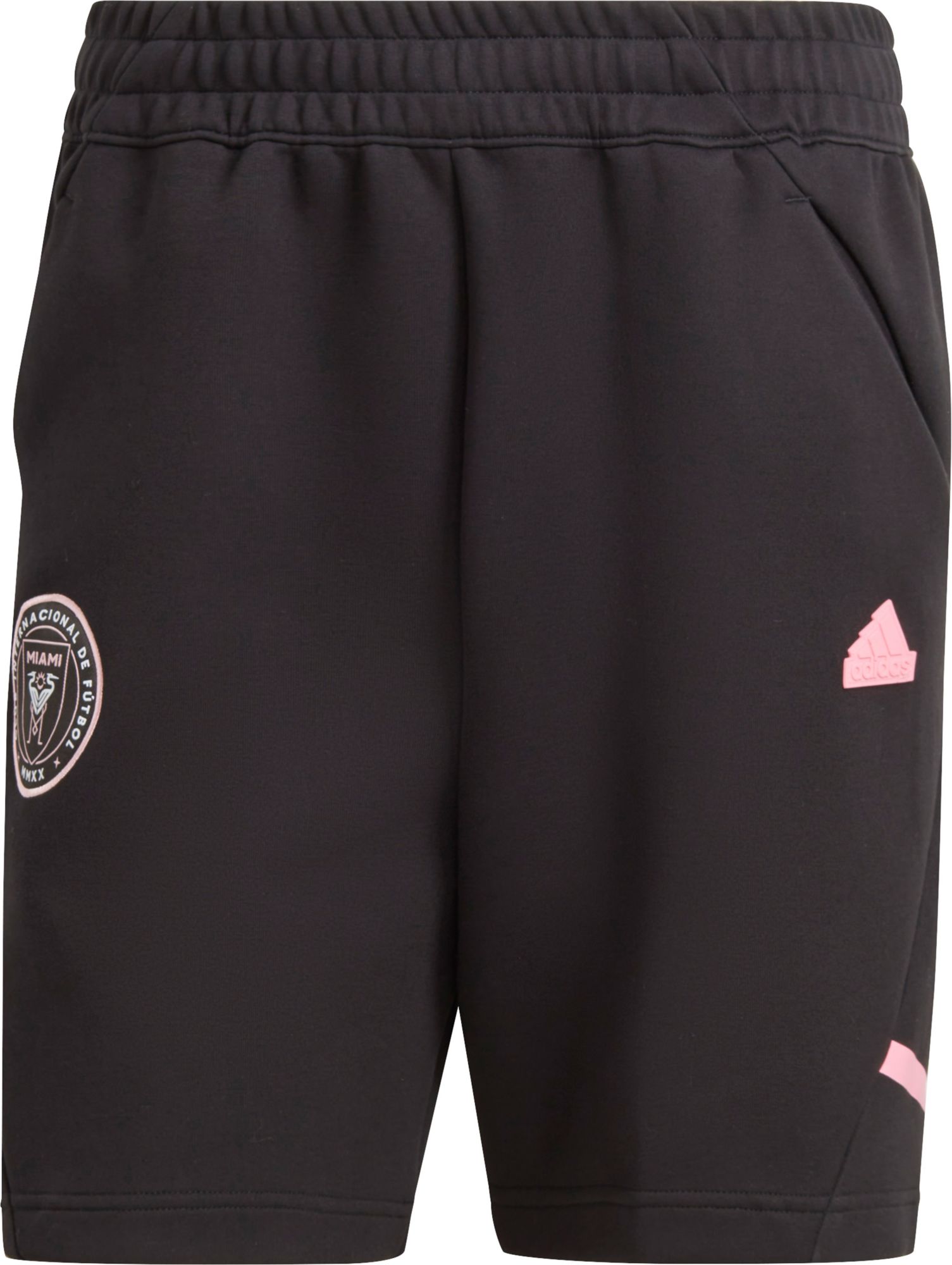 adidas Adult Inter Miami CF 2024 Travel Black Shorts product image