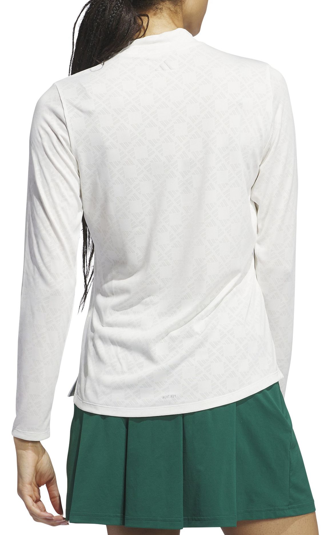 adidas Women's Ultimate365 Tour HEAT.RDY Mock Neck Long Sleeve Golf Polo product image