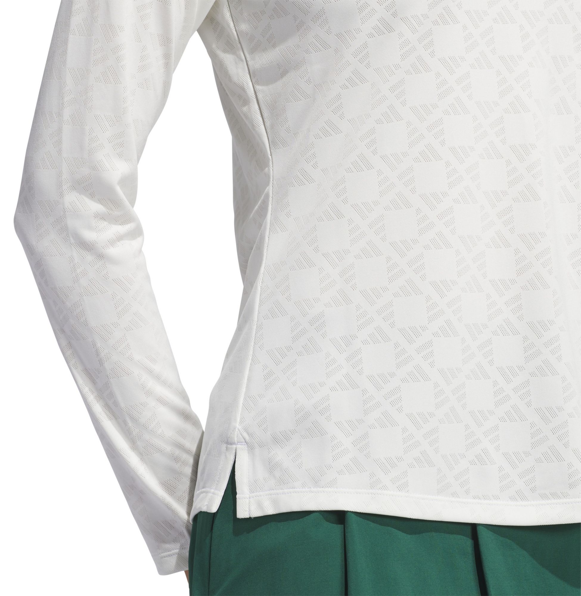 adidas Women's Ultimate365 Tour HEAT.RDY Mock Neck Long Sleeve Golf Polo product image